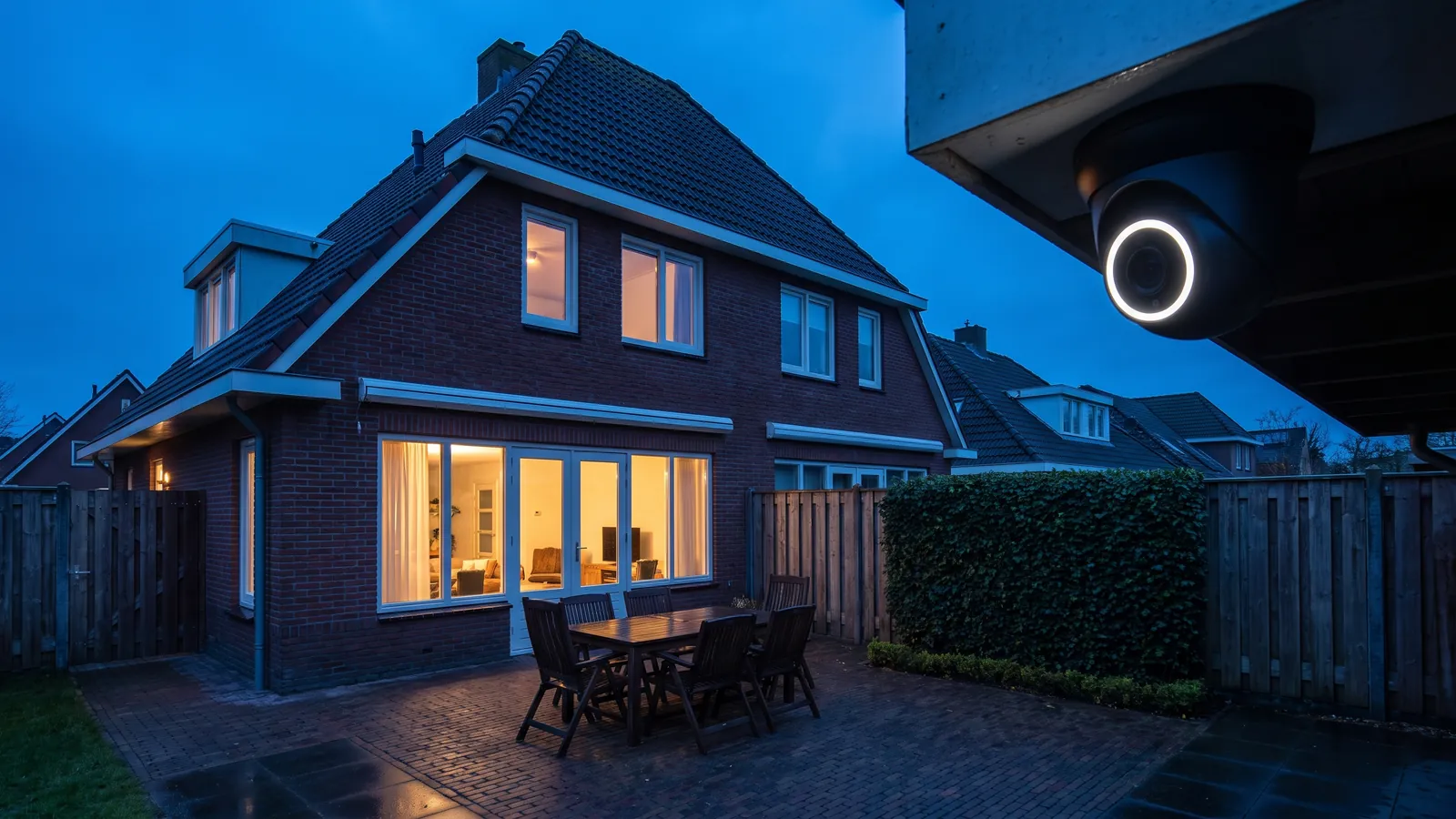 Woning beveiligd met Hikvision camerabeveiliging