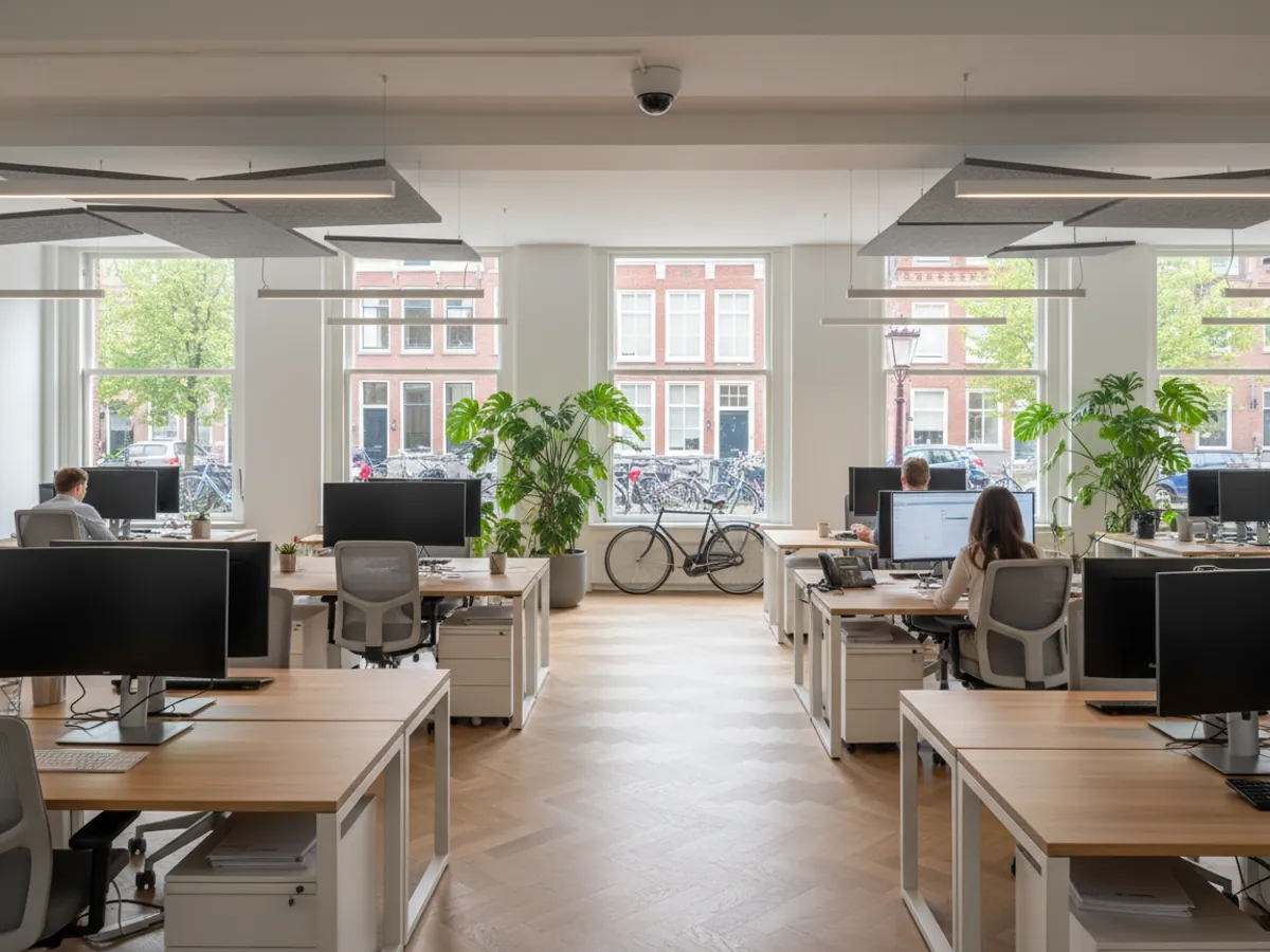 Kantoor beveiligd met Hikvision camerabeveiliging