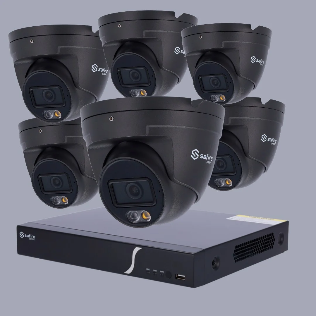 8MP – PRO UTRLA Full Night Color – AI IP Camera Pro ultra- 6x Dome AI IP Camera
