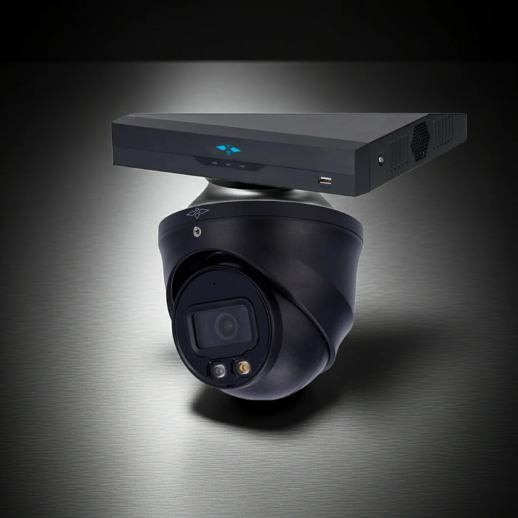 4MP – Full Night Color – AI IP Camera Met Nachtzicht Camerasysteem Plus – 1x Dome IP Camera