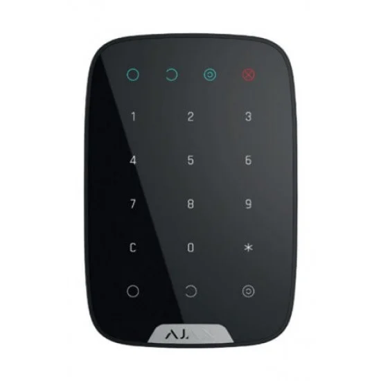 AJAX KeyPad Zwart – Draadloos Bedieningspaneel Alarmsysteem