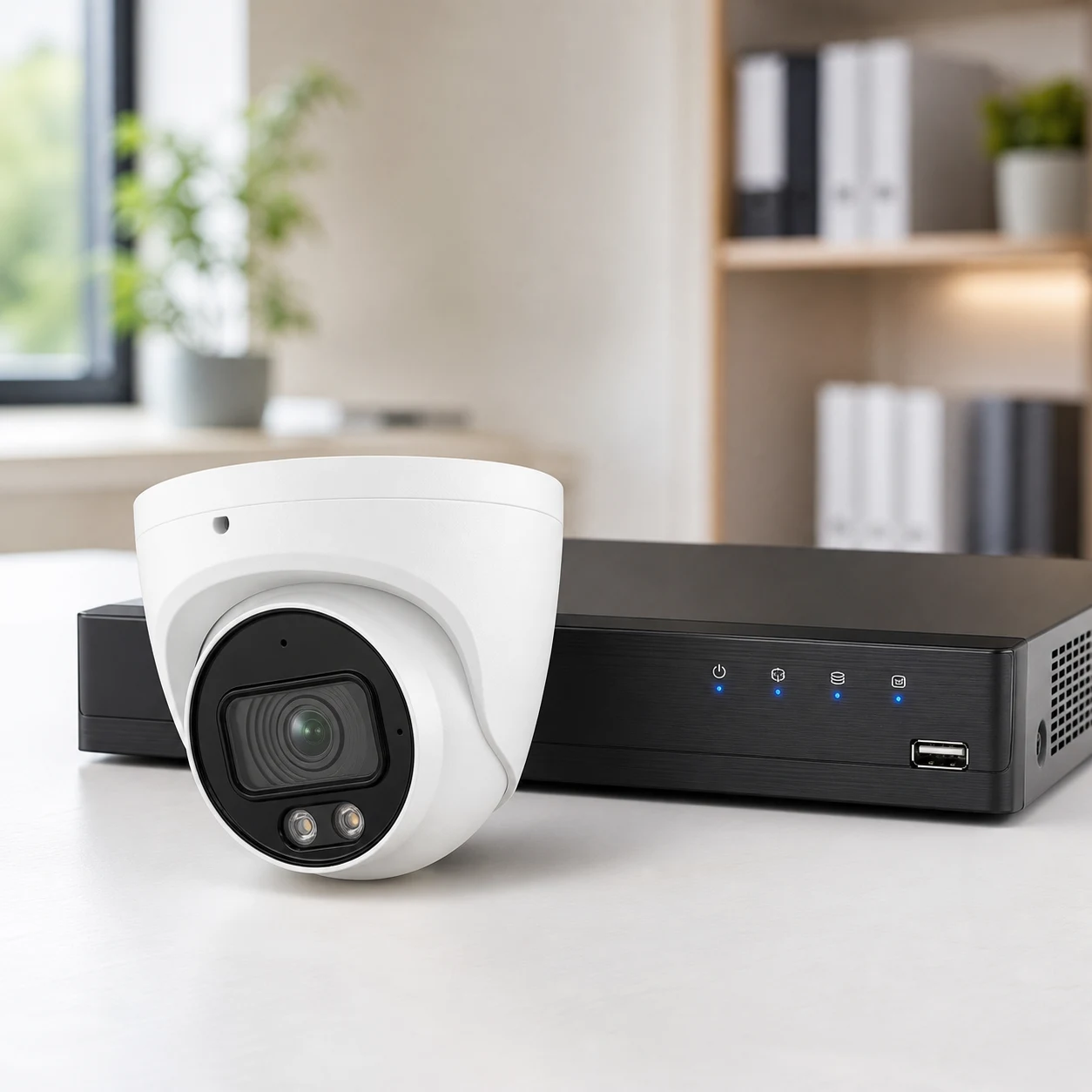 Compleet 8MP Camerasysteem Set 1 + Installatie Op Locatie