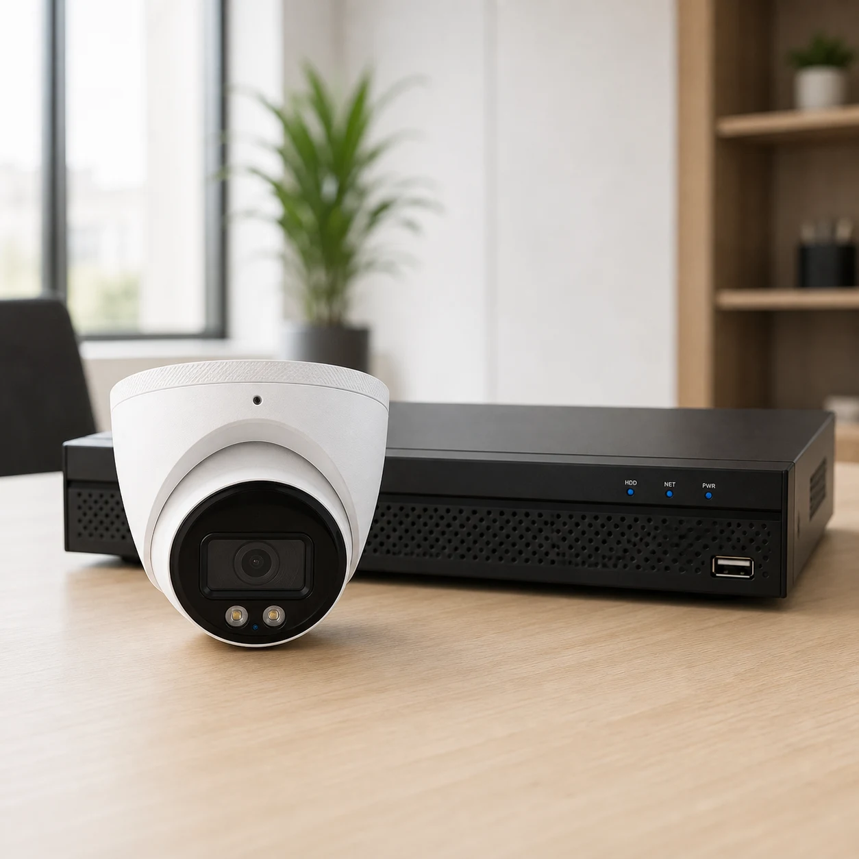 Compleet 4MP Camerasysteem Set 1 + Installatie Op Locatie