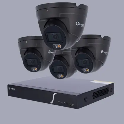 4MP – PRO Full Night Color – AI IP Camera Pro- 4x Dome AI IP Camera