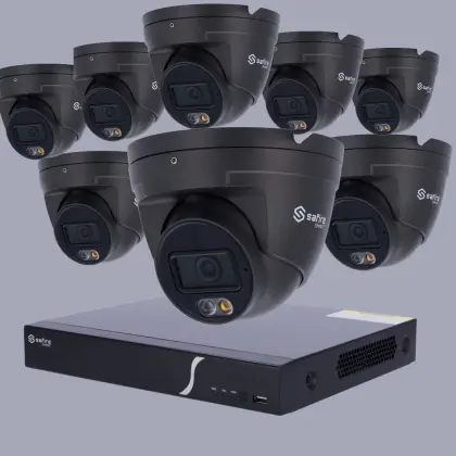 4MP – PRO Full Night Color – AI IP Camera Pro-8x Dome AI IP Camera