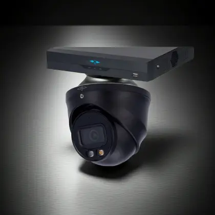 4MP – Full Night Color – AI IP Camera Met Nachtzicht Camerasysteem Plus – 1x Dome IP Camera