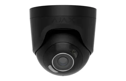 Ajax TurretCam HL 5MP 2.8mm Zwart/wit – Beveiligingscamera met Hybride Verlichting