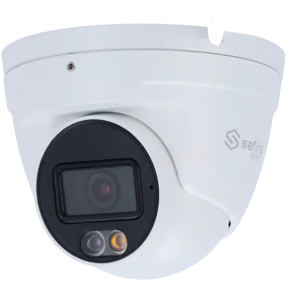 Safire 4MP Turret AI – Dual light: IR en wit – Ingbouwd Microfoon – SF-IPT020A-4E1-DL